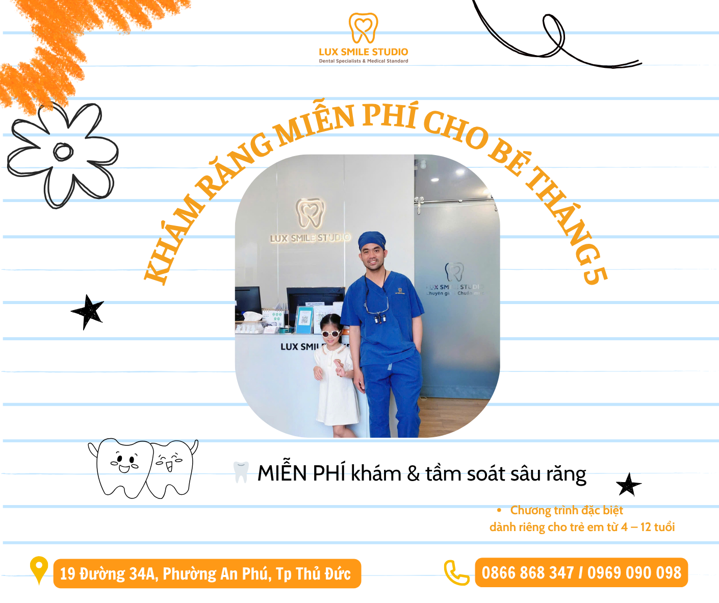 Khám Răng Miễn Phí Cho Bé